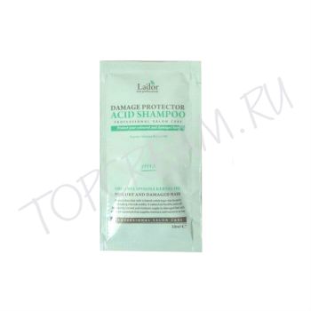 Профессиональный шампунь с аргановым маслом. Пробник LADOR Damage Protector Acid Shampoo Sample 10ml