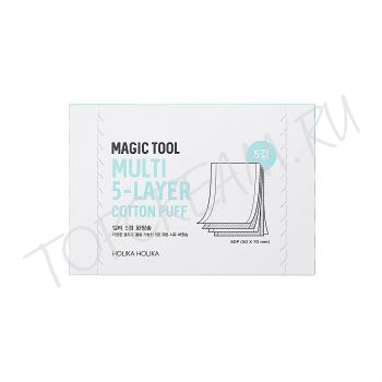 Пятислойные хлопковые салфетки HOLIKA HOLIKA Magic Tool Multi (5-layer) Cotton Pads