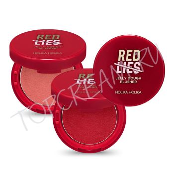 Желейные румяна HOLIKA HOLIKA Red Lies Jelly Dough Blusher