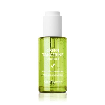 Тонизирующая сыворотка с зеленым мандарином и пробиотиками MEDI FLOWER Green Tangerine Ampoule