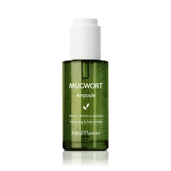 Успокаивающая сыворотка с полынью и пробиотиками MEDI FLOWER Mugwort Ampoule