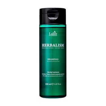 Слабокислотный травяной шампунь с аминокислотами 150 мл LADOR Herbalism Shampoo 150ml