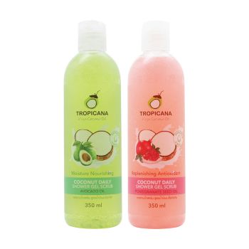 Ежедневный гель-скраб для тела TROPICANA Coconut Daily Shower Gel Scrub