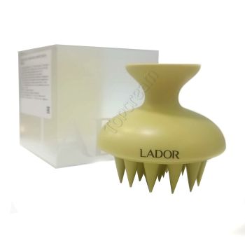 Щетка-массажер для мытья волос и кожи головы LADOR Scalp Massager Shampoo Brush Brown