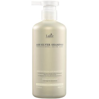 Увлажняющий оттеночный шампунь для светлых волос LADOR Ash Silver Shampoo