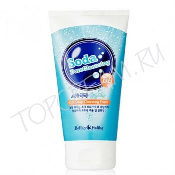 Пенка очищающая для снятия BB-крема HOLIKA HOLIKA Soda Pore Cleansing B.B Deep Cleansing Foam