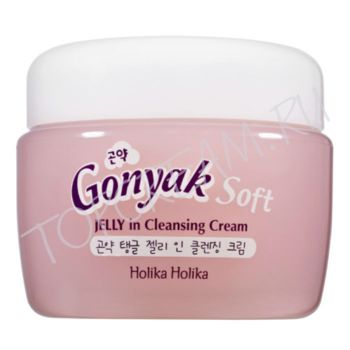 Очищающий крем-желе с экстрактом корня конняку HOLIKA HOLIKA Gonyak Soft Jelly in Cleansing Cream