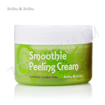 Мягкий очищающий пилинг для лица HOLIKA HOLIKA Smoothie Peeling Cream Sunshine Golden Kiwi