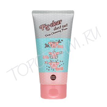 Пенка с коллагеном для глубокого очищения пор HOLIKA HOLIKA Pig-Clear Dust Out Deep Cleansing Foam