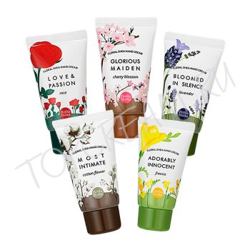 Питательный цветочный крем для рук с маслом ши HOLIKA HOLIKA Floral Shea Hand Cream