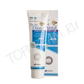 Зубная паста с серебром и мятой и бамбуковой солью HANIL Dr. Ag Plus Toothpaste