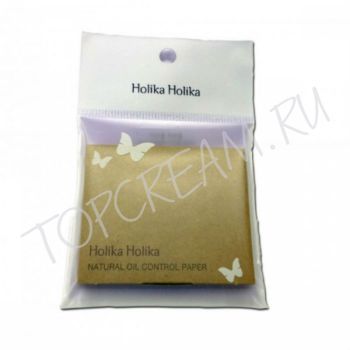 Матирующие салфетки HOLIKA HOLIKA Natural Oil Control Paper