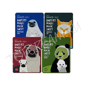 Тканевая маска-мордочка HOLIKA HOLIKA Baby Pet Magic Mask Sheet