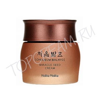 Омолаживающий крем с ферментированными семенами растений HOLIKA HOLIKA Cheoeum:Balhyo Miracle Seed Cream