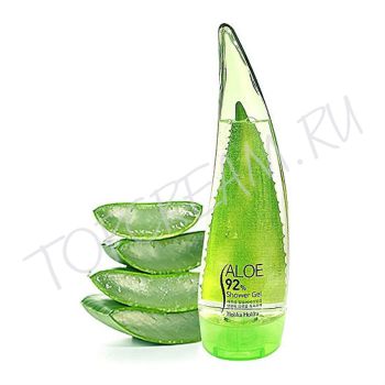 Гель для душа с алоэ вера 55 мл HOLIKA HOLIKA Aloe 92% Shower Gel 55 ml