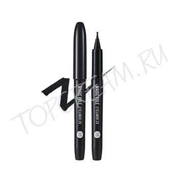 Фломастер-подводка с наконечником-шариком HOLIKA HOLIKA Magic Pole Eyeliner 2X