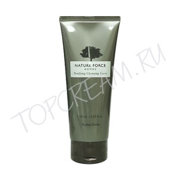 Пенка для мужской кожи Силы природы HOLIKA HOLIKA Nature Force Homme Purifying Cleansing Foam