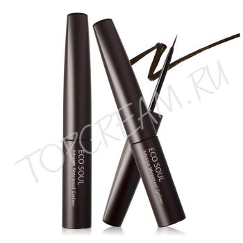 Подводка для глаз THE SAEM Eco Soul Advance Powerproof Eyeliner