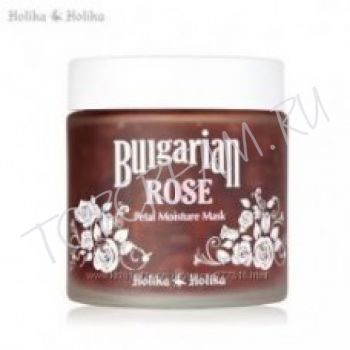 Увлажняющая маска с лепестками роз HOLIKA HOLIKA Bulgarian Rose Petal Moisture Mask