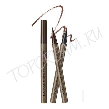 Кисть-лайнер для глаз с ультратонкой кистью THE SAEM Eco Soul Long Stay Brush Liner