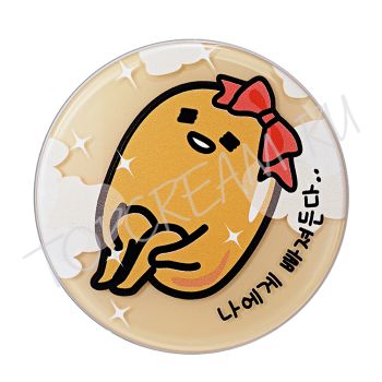 Тональный ББ крем-кушон Гудетама &ndash; ленивое яйцо набор C HOLIKA HOLIKA Lazy & Easy Gudetama Cushion BB C Set