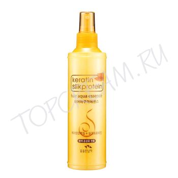 Увлажняющий флюид с кератином для волос SOMANG Keratin Silkprotein Hair Aqua Essence