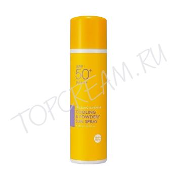 Солнцезащитный охлаждающий пудровый спрей Сияющие лучи HOLIKA HOLIKA Dazzling Sunshine Cooling & Powdery Sun Spray SPF50+ PA