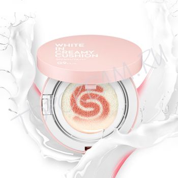 Компактное осветляющее тональное средство BERRISOM G9 White in Creamy Cushion SPF50+ PA+++