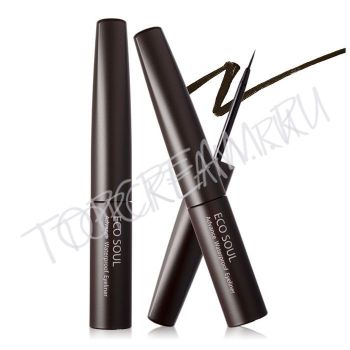 Подводка для глаз THE SAEM Eco Soul Advanced Powerproof Eyeliner