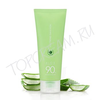 Успокаивающая эмульсия с 90% алоэ вера HOLIKA HOLIKA Aloe 90% Soothing Emulsion