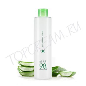 Успокаивающий тонер с 98% алоэ вера HOLIKA HOLIKA Aloe 98% Soothing Toner