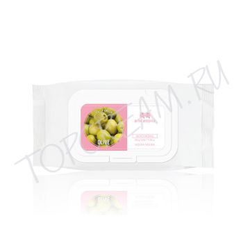 Очищающие салфетки с маслом оливы HOLIKA HOLIKA Daily Fresh Olive Cleansing Tissue