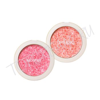 Компактные румяна THE SAEM Eco Soul Carnival Blush