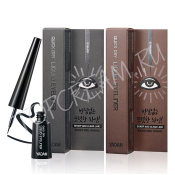 Жидкая подводка для глаз YADAH Quick Dry Liquid Eyeliner