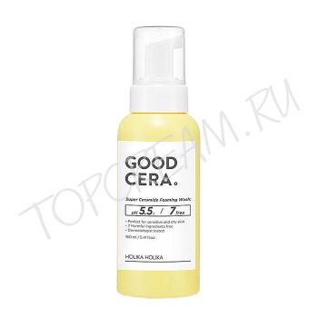 Пенка для умывания с керамидами для чувствительной и сухой кожи HOLIKA HOLIKA Good Cera Super Ceramide Foaming Wash