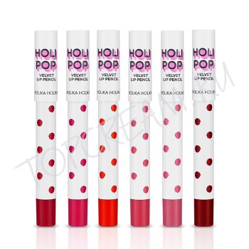 Матовый карандаш для губ HOLIKA HOLIKA Holi Pop Velvet Lip Pencil