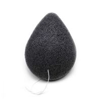 Спонж-конняку с древесным углем бамбука PURITO Bamboo Charcoal Konjac Sponge - вид 1 миниатюра