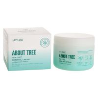 Осветляющий крем для лица с чайным деревом DR.CELLIO About Tree Tea Tree Control Cream Whitening & Anti-Wrinkle