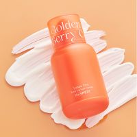 Осветляющий солнцезащитный крем для выравнивая тона кожи THE SAEM Urban Eco Golden Berry C Tone Up Sun Cream SPF50+ PA++++ - вид 4 миниатюра