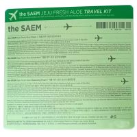 Дорожный набор миниатюр средств для лица с экстрактом алоэ THE SAEM Jeju Fresh Aloe Travel Kit AD - вид 4 миниатюра