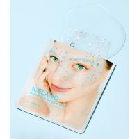 Набор одноразовых масок для кожи вокруг глаз с глиттером, 10 шт. THE SAEM Iceland Glitter Eye Goggle Mask Set - вид 2 миниатюра