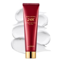 Крем для лица и кожи вокруг глаз с коллагеном и золотом THE SAEM Royal Natural 24K Collagen Eye Cream For Face - вид 1 миниатюра