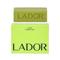 Твёрдый бессиликоновый шампунь с васаби LADOR Wasabi Shampoo Bar - вид 1 миниатюра