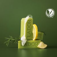 Твёрдый бессиликоновый шампунь с васаби LADOR Wasabi Shampoo Bar - вид 6 миниатюра