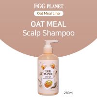 Увлажняющий шампунь с экстрактом овсяных хлопьев EGG PLANET Oatmeal Shampoo - вид 2 миниатюра