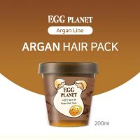 Восстанавливающая маска для волос с аргановым маслом EGG PLANET Argan Hair Pack - вид 2 миниатюра