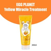 Маска для волос восстанавливающая с яичным желтком EGG PLANET Yellow Miracle Treatment 200 ml - вид 3 миниатюра