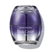 Антивозрастной крем для лица с экстрактом черной икры THE SAEM Royal Natural Black Caviar Cream