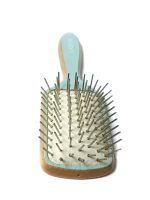 Расческа для распутывания волос с металлическими зубчиками LADOR Detanging Paddle Hair Brush (Blue) - вид 5 миниатюра