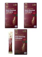 Корейский красный женьшень с коллагеном в стиках-желе SINGI Red Ginseng Collagen Jelly Stiks 20 г х 30 шт. - вид 1 миниатюра